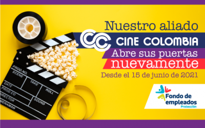 Ya puedes utilizar tus bonos de Cine Colombia