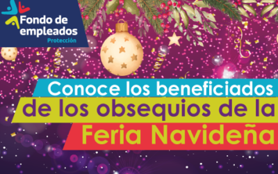 Conoce los beneficiados de los obsequios de nuestra Feria Navideña