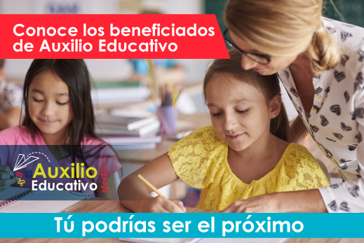 Beneficiados Auxilio Educativo Agosto 2022