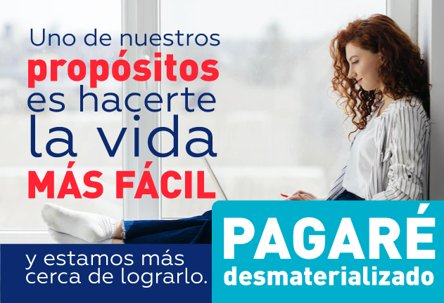 Pagaré desmaterializado ¡Muy pronto!